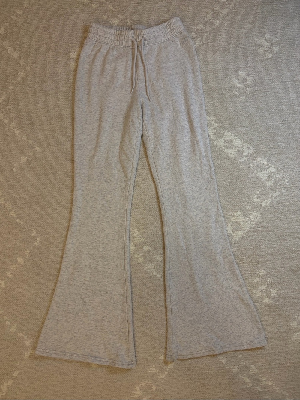 Gray Hollister, High rise, flared sweat pants